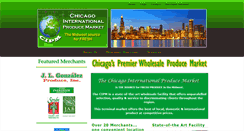 Desktop Screenshot of chicagoproducemarket.com